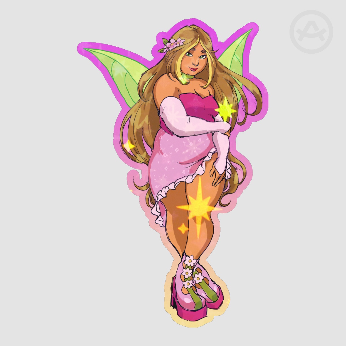 Flora Sticker