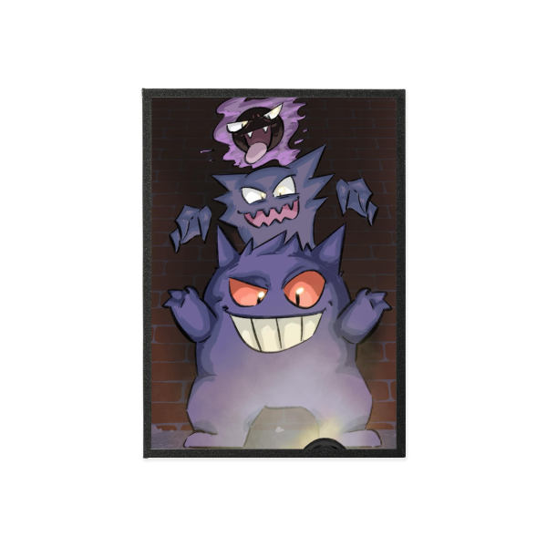 Gengar line Art board