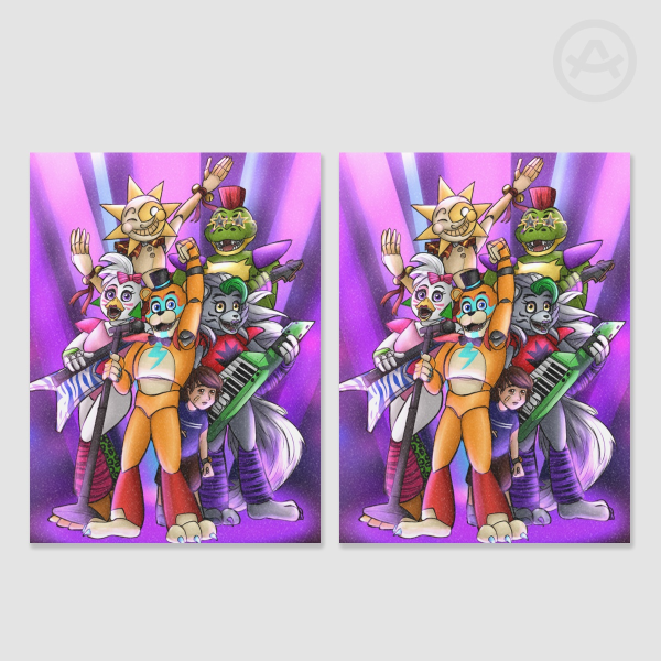 Glamrock Group Photocard