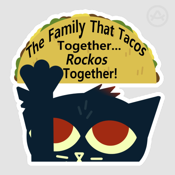 Mae-Tacos Together Sticker