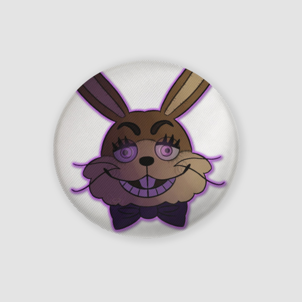 Glitchtrap Lenticular Round Badge