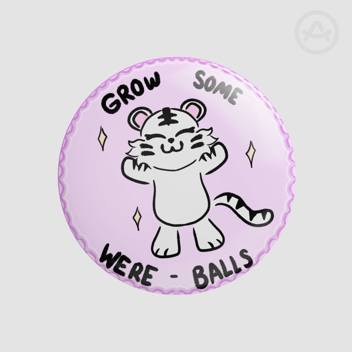 Byakko (Atsushi) Wereballs Badge BSD