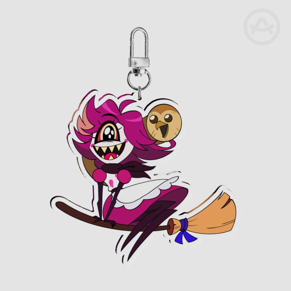Niffty + Hooty Anime Acrylic Keychain