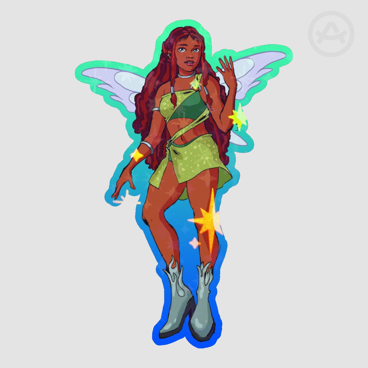 Aisha Sticker