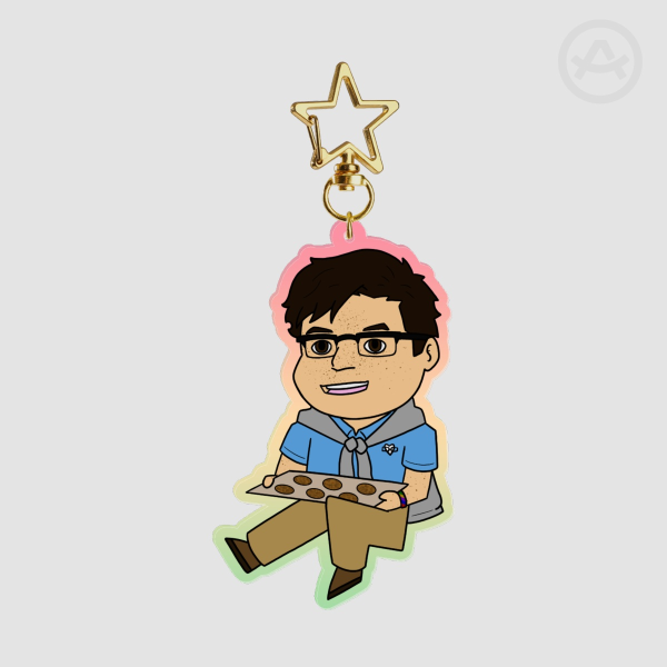 Patton Sanders Acrylic Keychains