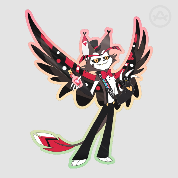 Husk En-GAY-ged Sticker