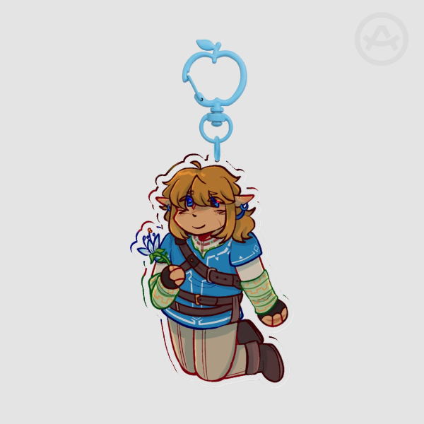 Link (BOTW) Keychain