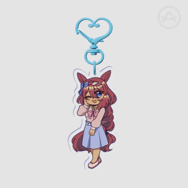 [Umamusume] casual creek - Clear Acrylic Keychain