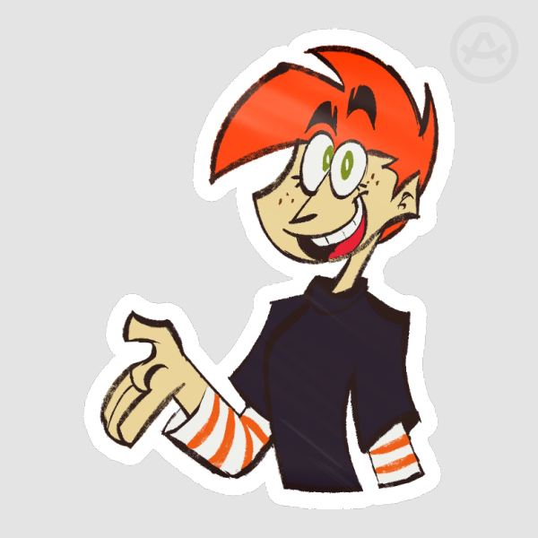 Wander sticker