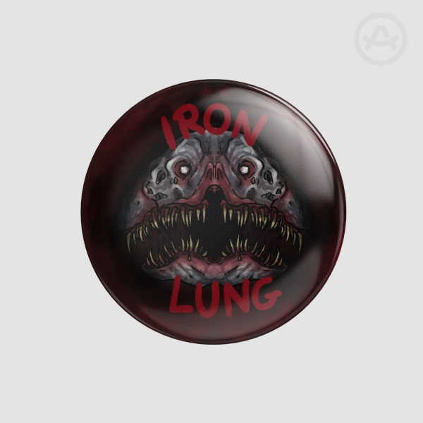 Iron Lung Monster Round Badges (Button Pins)