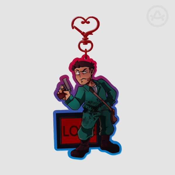 Questionable Voice of Reason Acrylic Keychain