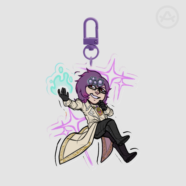 Chibi Aulus mal Asina Keychain!