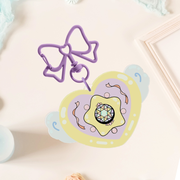 Magical Girl Star Keychain Type A