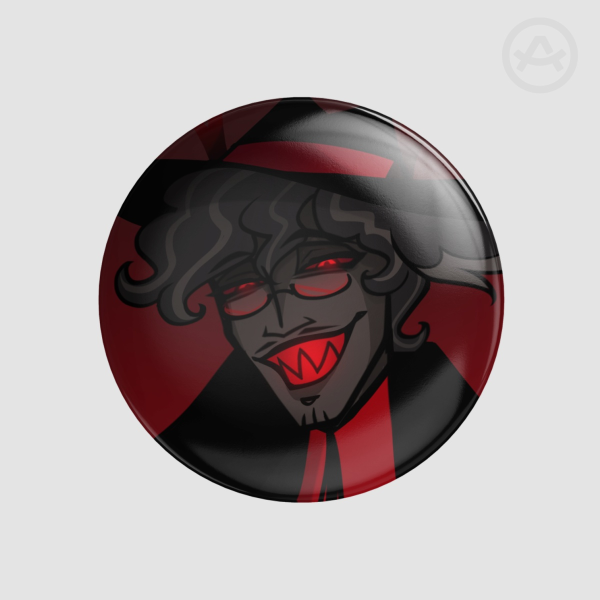 Alastor Redesign Pin