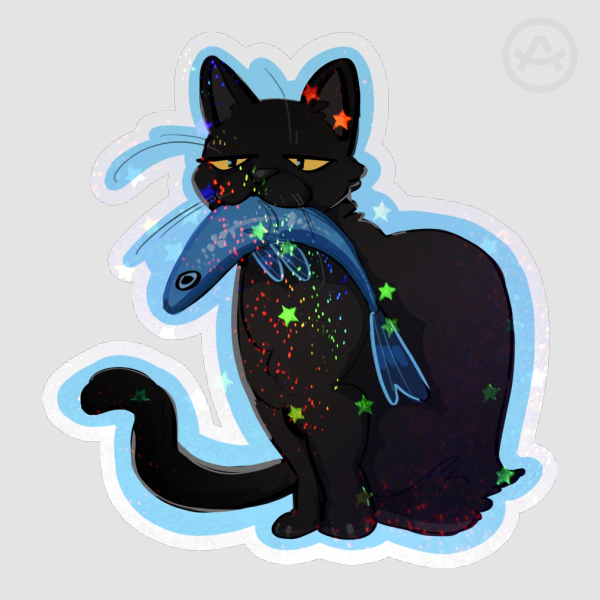 Glitter Glue Die Cut Sticker