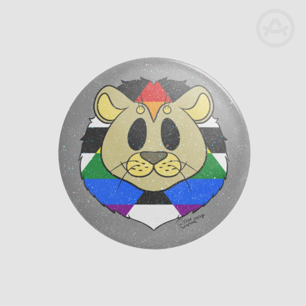Straight Ally Pride Lion