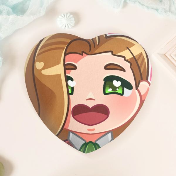 Elliott STARDEW VALLEY Plush Heart Badge