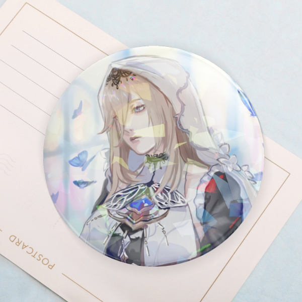 Aponia Button Pin