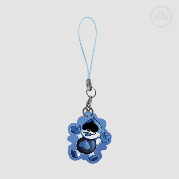 LANCER Colored Edge Acrylic Keychain