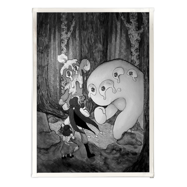 ISAT Two Coins AU Rescue Art Board