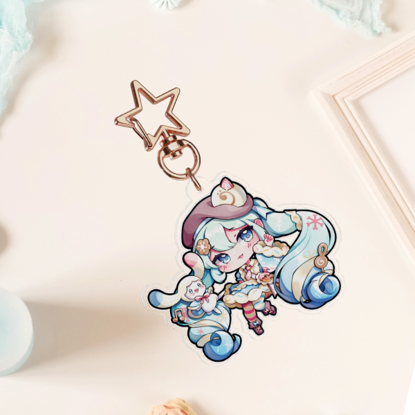Snow Miku 2026 Keychain