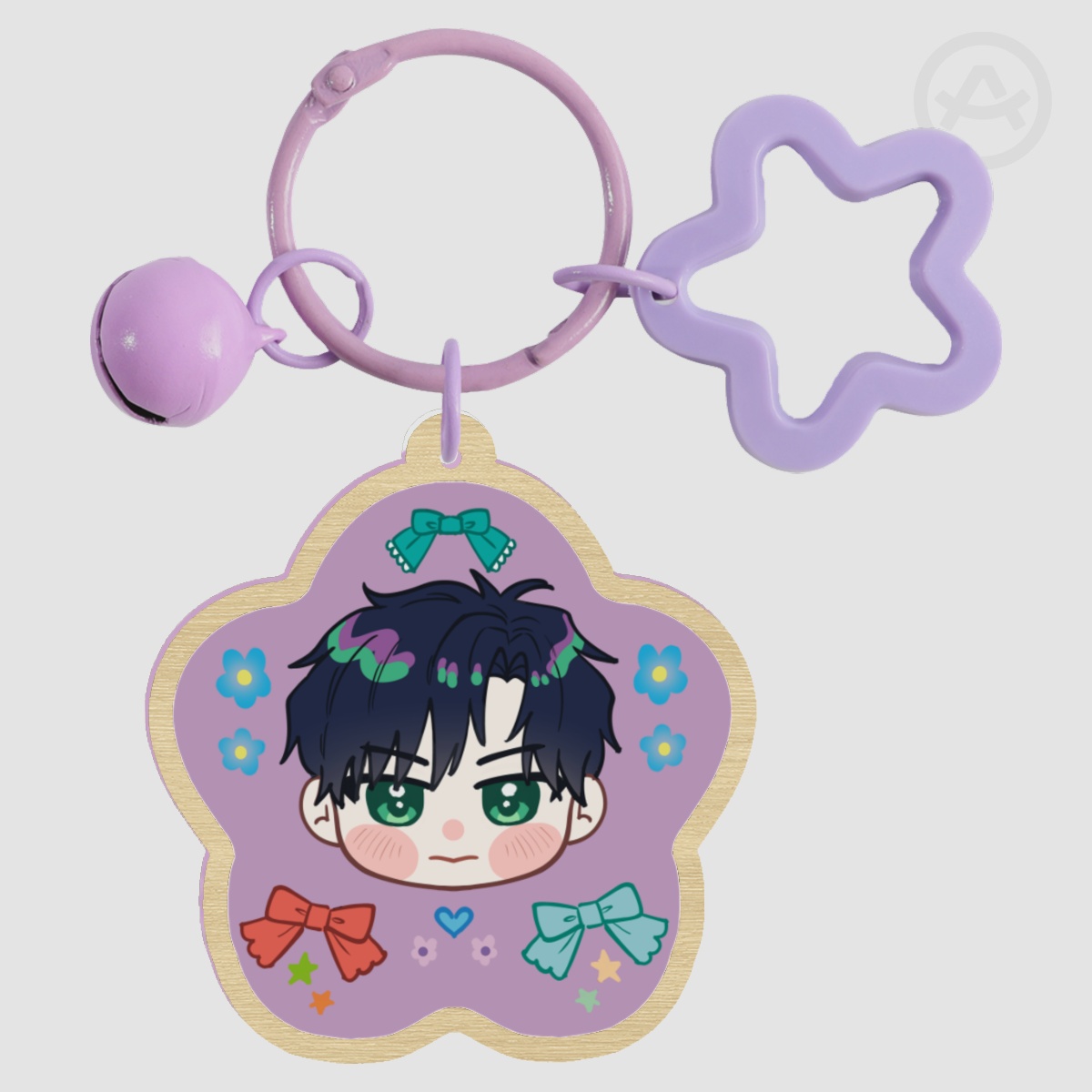 Chibi Ken Wooden keychain