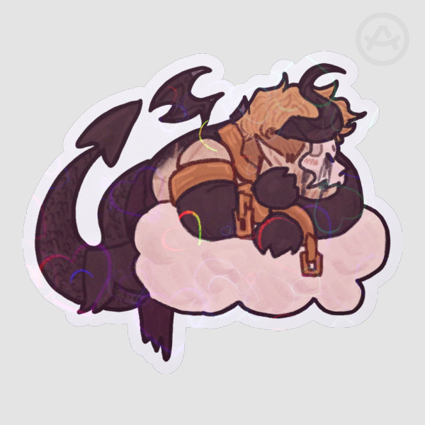 Incubus Cloud Ghost Die Cut Stickers