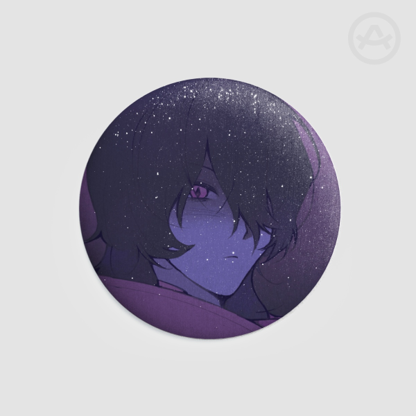 Kris Round Badge