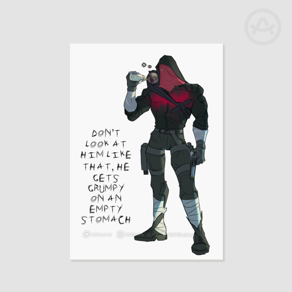 Red Hood and Babian Poster