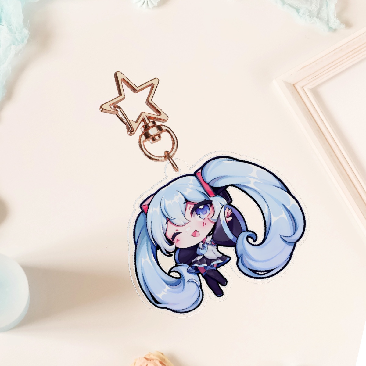 Original Miku Keychain