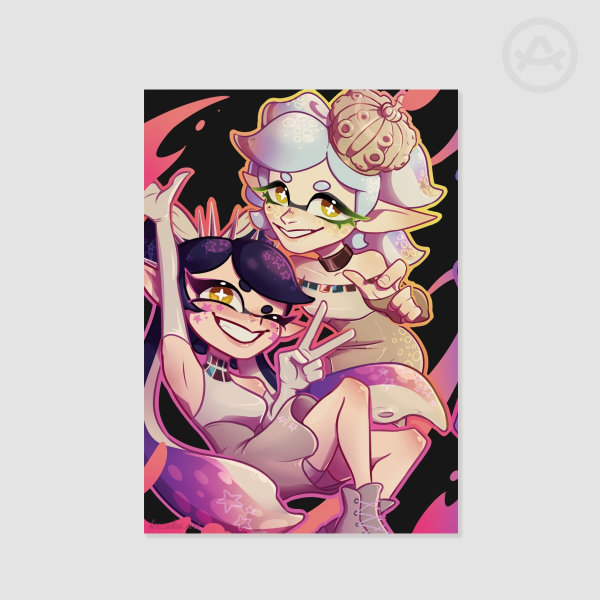 SQUID SISTERS Poster Printing