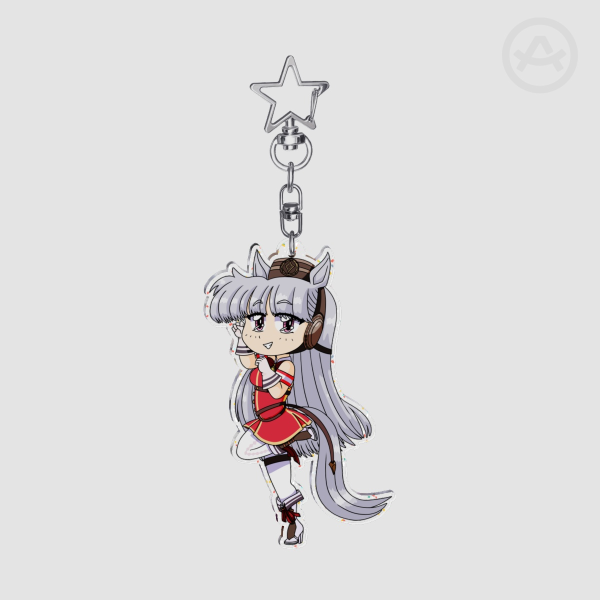 [Umamusume] Gold Ship Glitter Acrylic Keychain