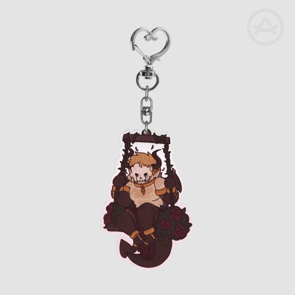 Incubus Ghost swing Clear Acrylic keychain