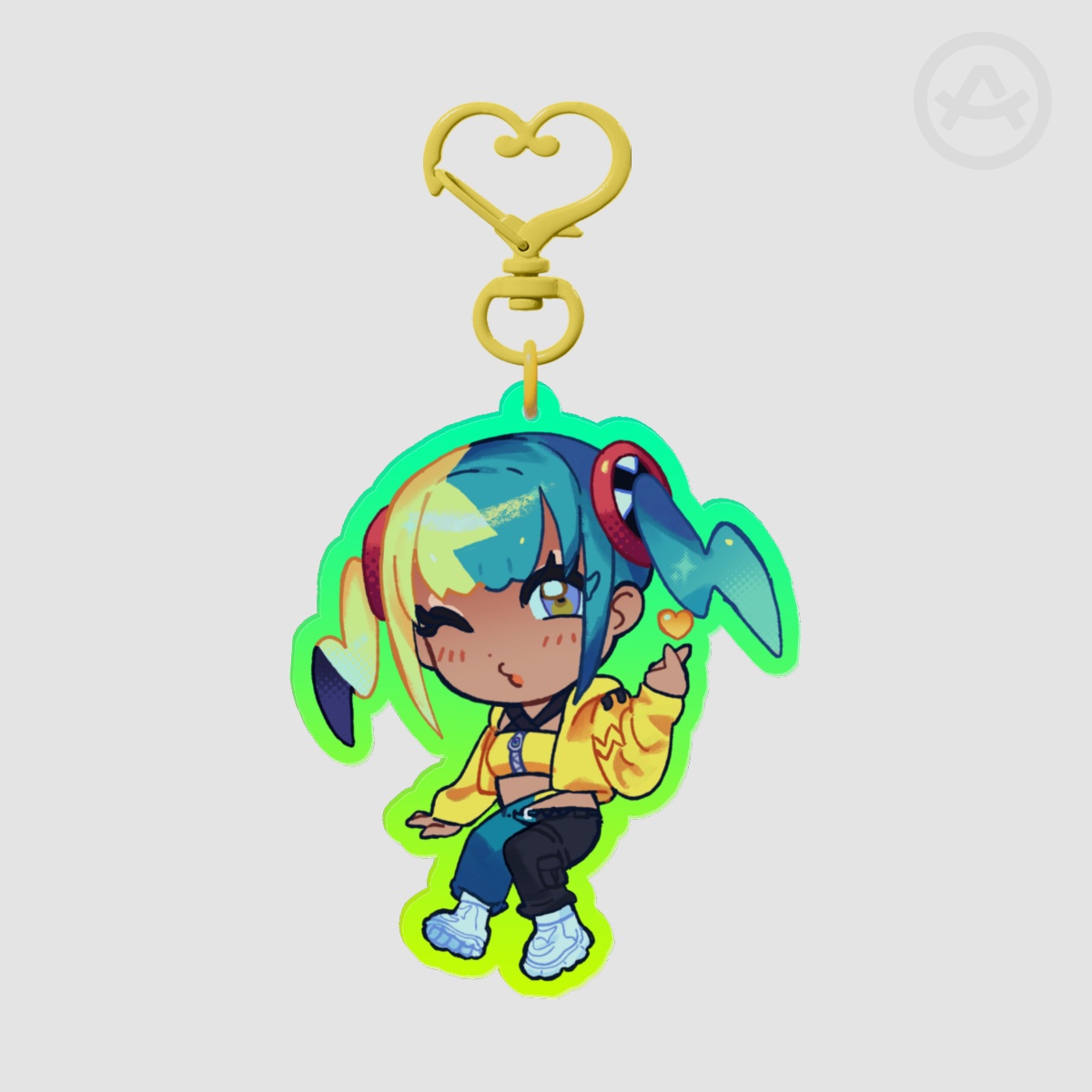 Canari Pokemon Legends ZA Keychain