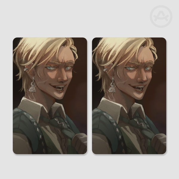 Draco Malfoy Holographic Photocards