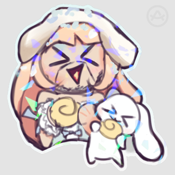 Cinnamon Roll Bbno$ Stickers