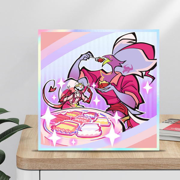 Cake Tasting Art Board