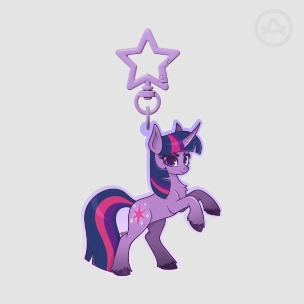 [MLP] Twilight Sparkle V2 Keychain