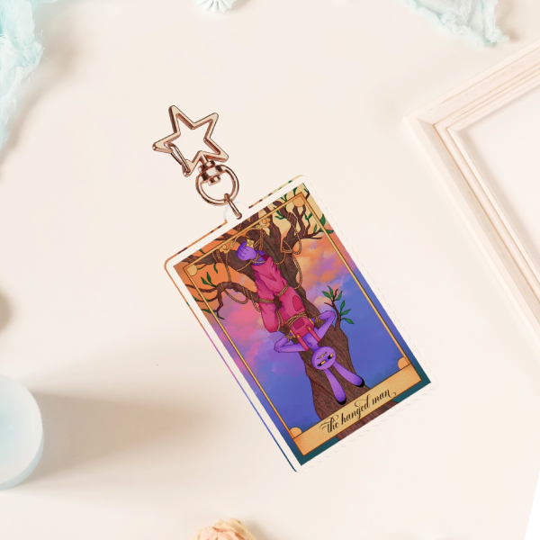 Jax Tarot Card (The Hanged Man) Acrylic Keychain