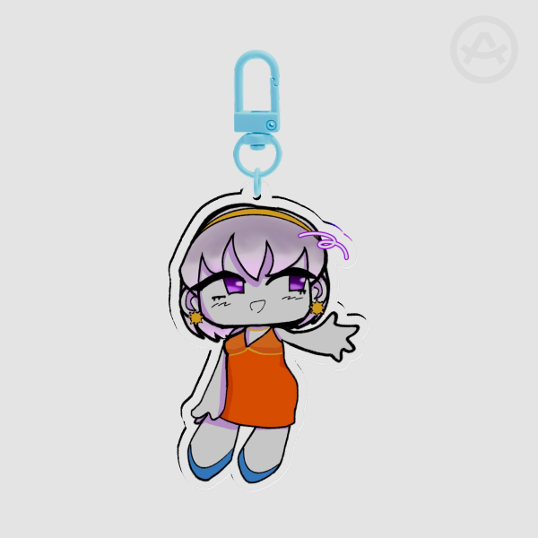 [HS] Date Dress Gal Keychain