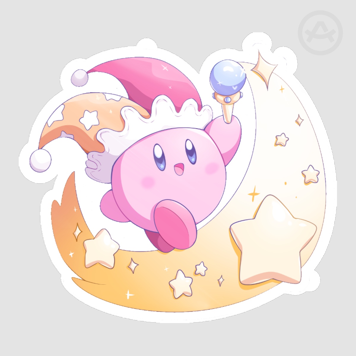 Kirby Sticker (Beam)