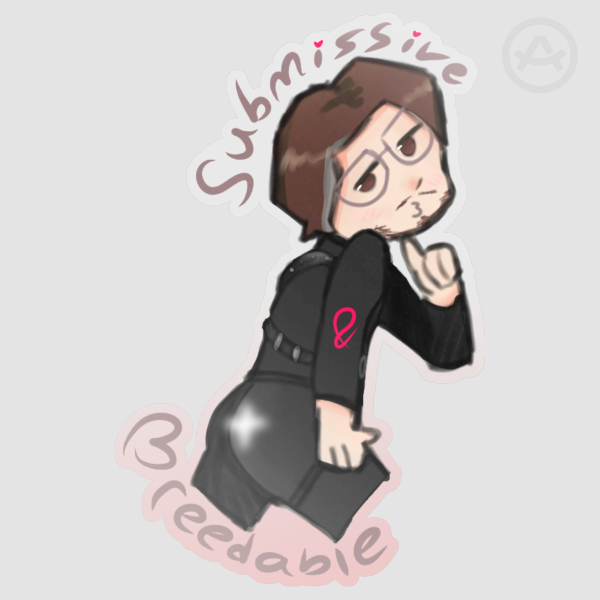 Bbno$ Submissive & Breedable Sticker