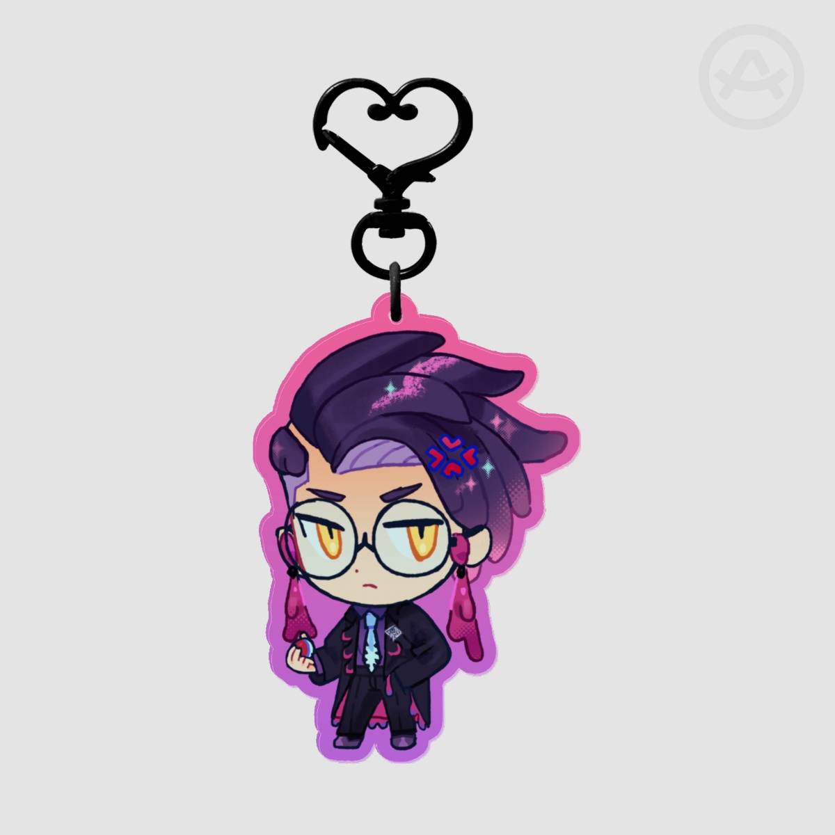 Corbeau Pokemon Legends ZA Keychain