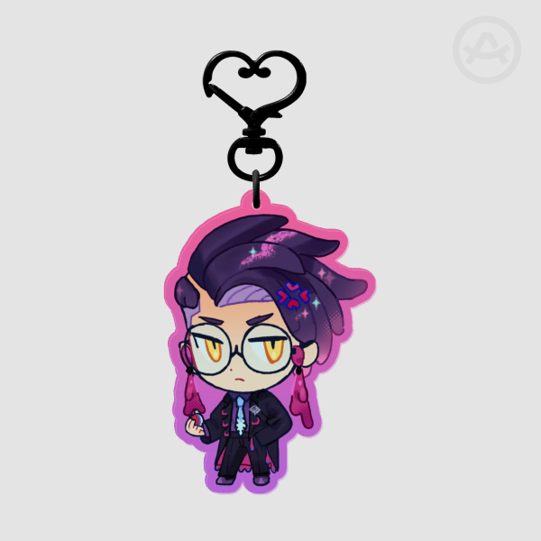 Corbeau Pokemon Legends ZA Keychain