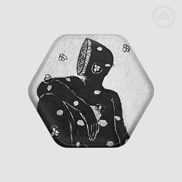 ISAT Guidesona Honey Hexagon Badge