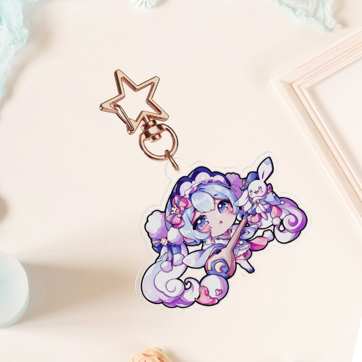 Snow Miku 2023 Keychain