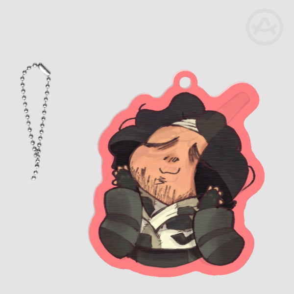 Iron Lung Convict Keychain