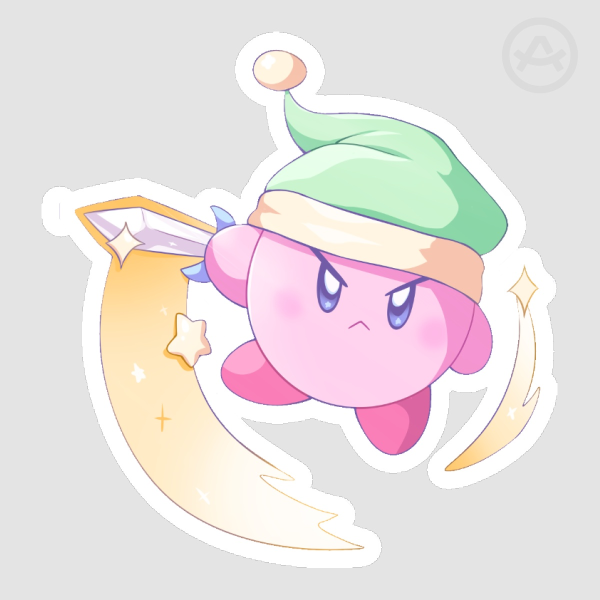 Kirby Sticker (Sword)
