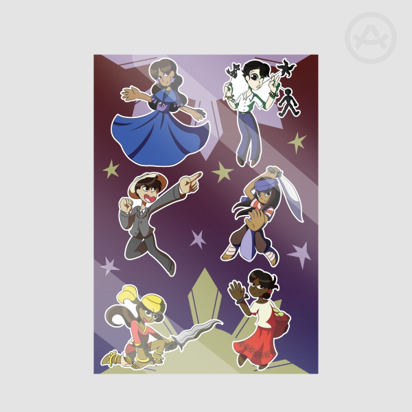 Tunay na Kulay | School Project Group | True Colors ver. | Sticker Sheet