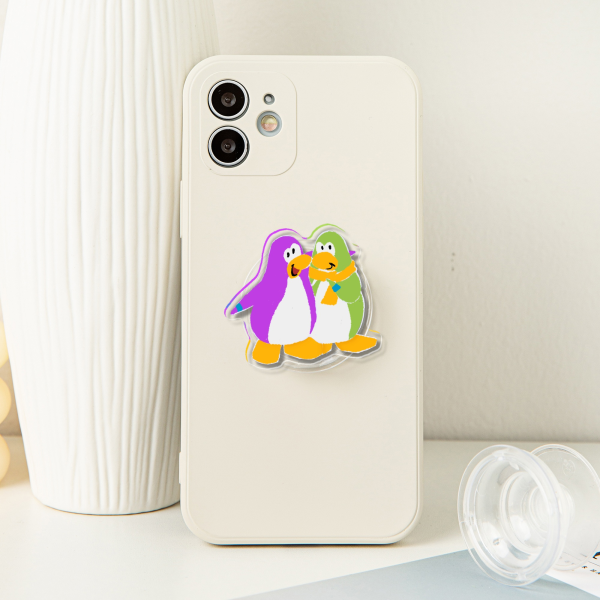 Club Penguin Phone Holder